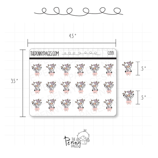 Millie the Cow - Ballerina - C001