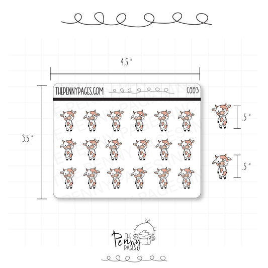 Millie the Cow - Sad - C003