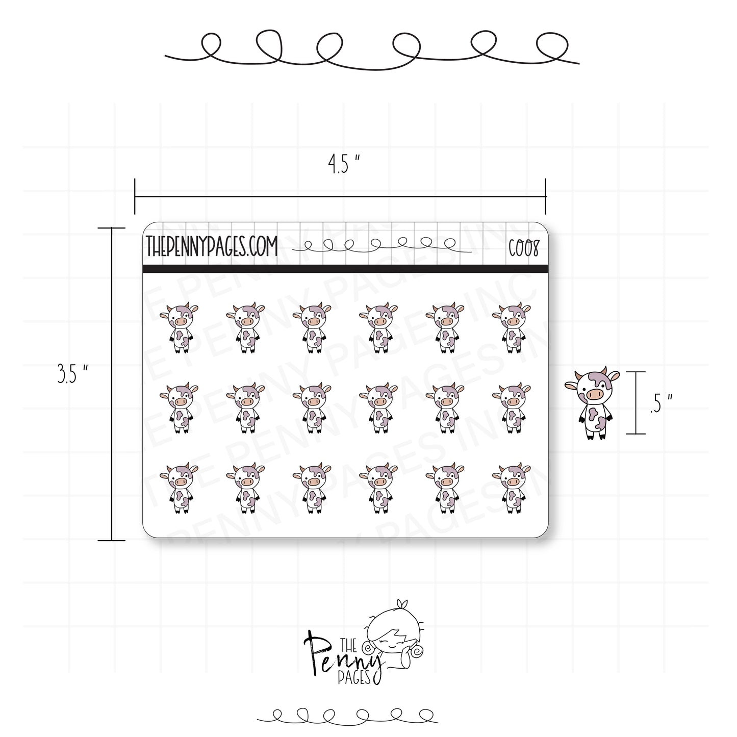 Millie the Cow - Normal - C008