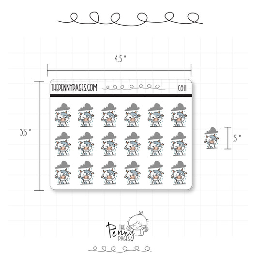 Millie the Cow - Rainy - C011