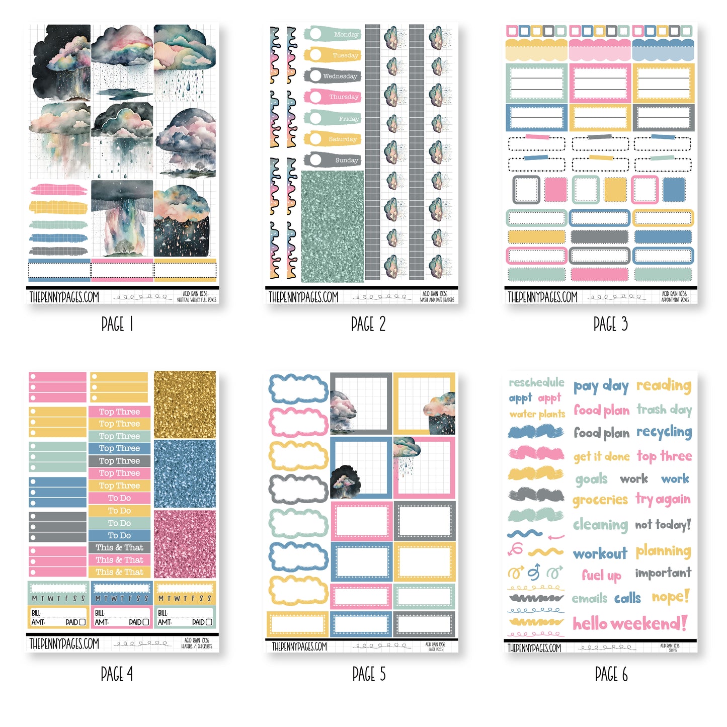 Acid Rain - Standard Vertical
