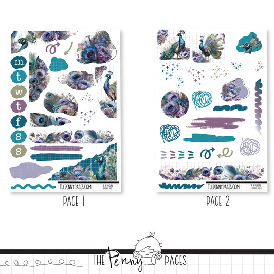 Be a Peacock - Journaling Kit