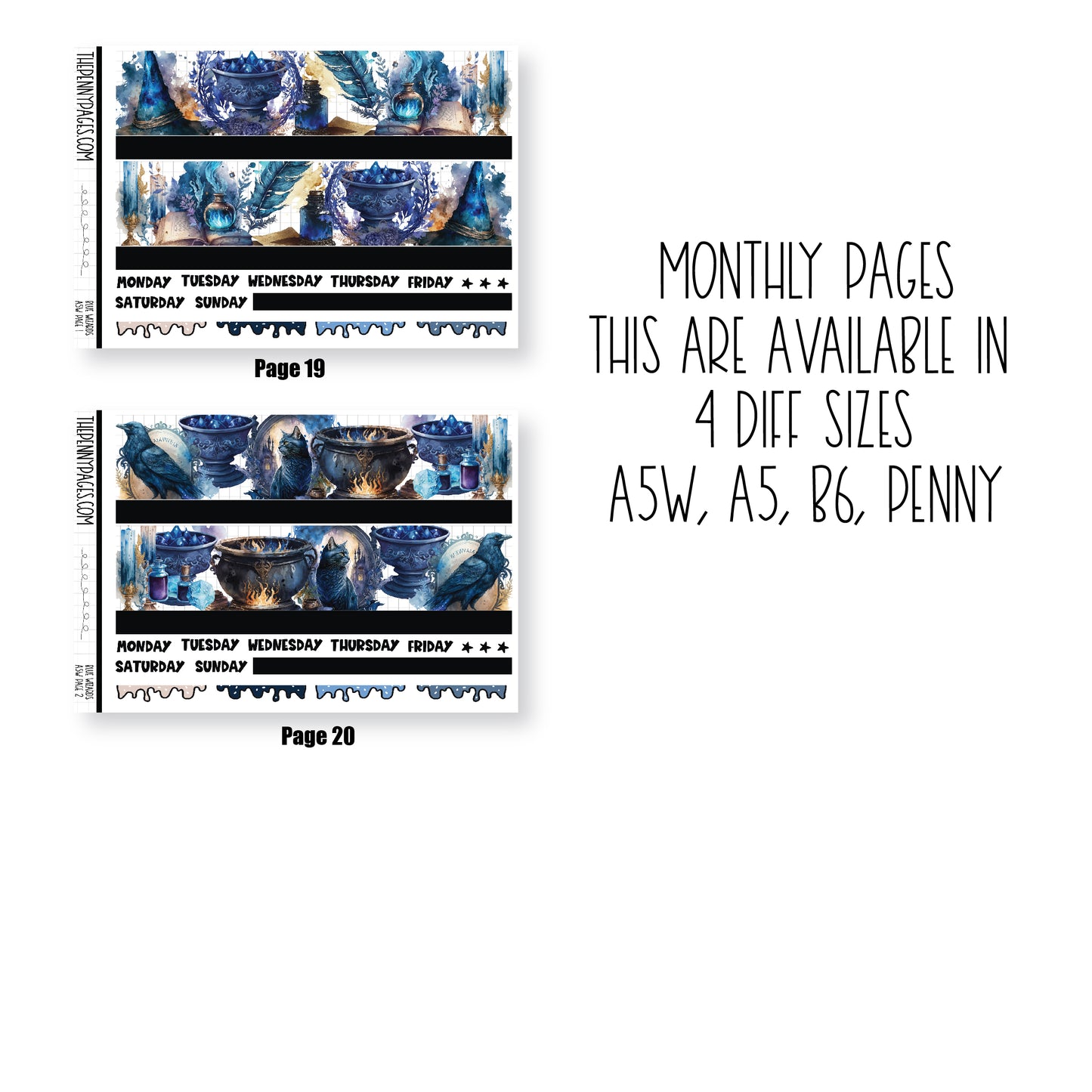 Blue Wizard - Mini Kit & Add ons