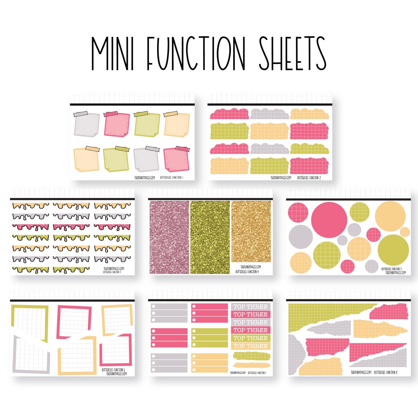 Butterflies - Mini Sheets