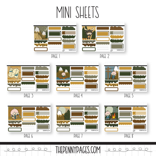 Mini Sheets - Penny Camping