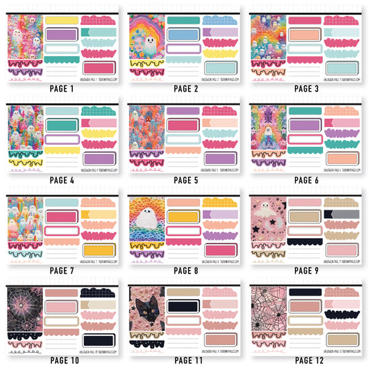 Sticker Book - Volume 3 - Halloween