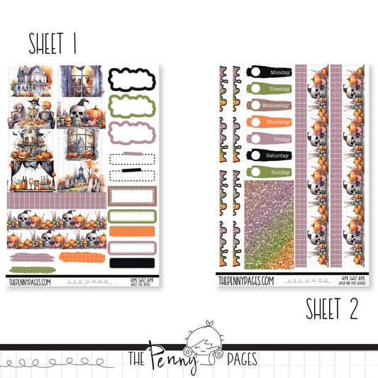 Home Sweet Home - Weeks vertical weekly kit