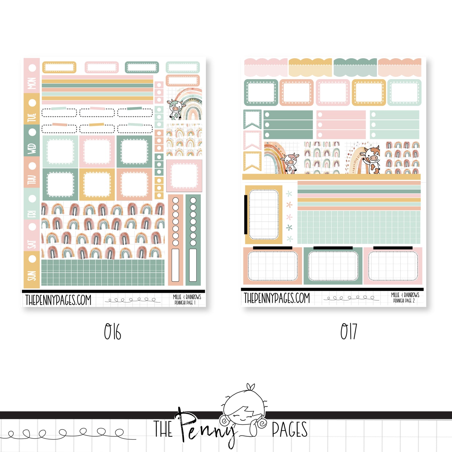 Millie & Rainbows - Pennichi