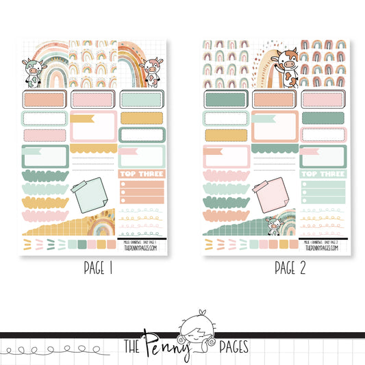 Millie & Rainbows - Daily Pages