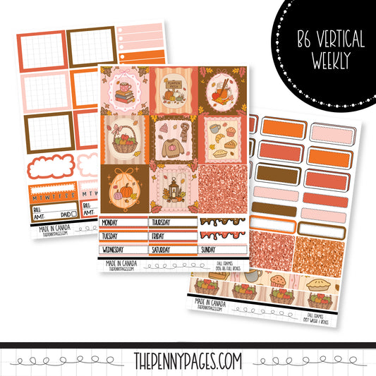 Fall Frames - A5W Weekly