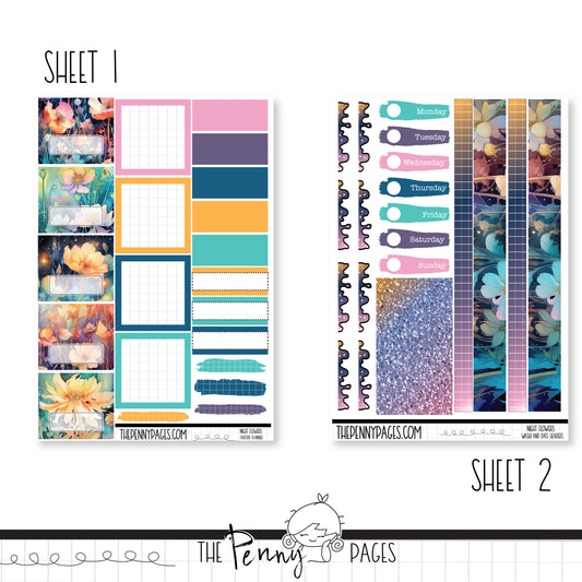 Night Flowers - Pentrix weekly kit