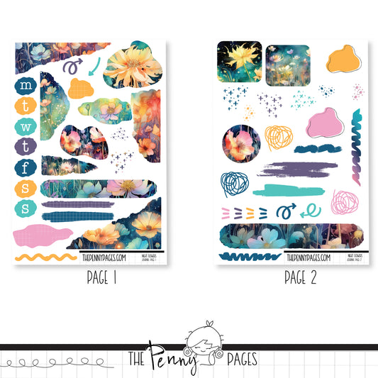 Night Flowers - Journaling Kit