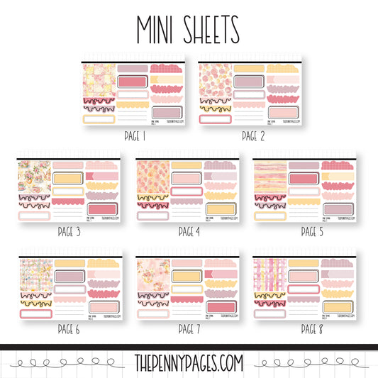 Pink Spring - Mini Sheets