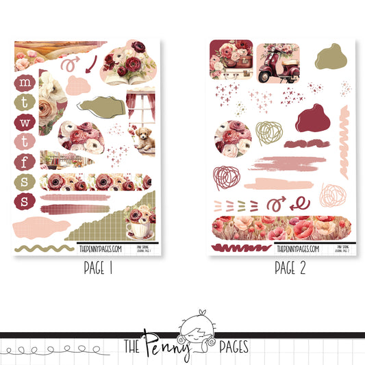 Pink Spring - Journaling Kit