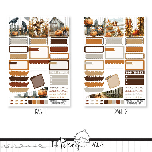 Pumpkin Patch - Daily Pages
