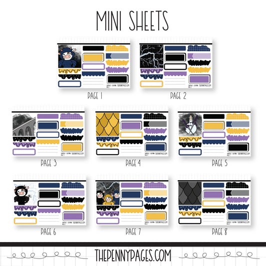 Mini Sheets - Shadows & Lightning