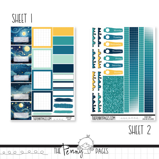 Starry Night - Pentrix weekly kit