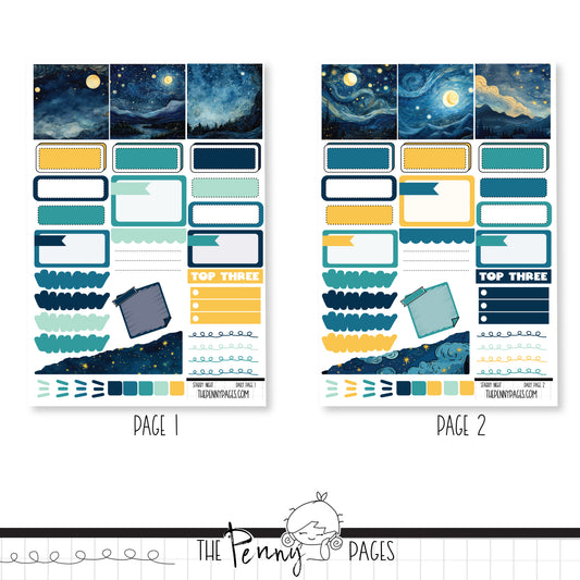 Starry Night - Daily Pages