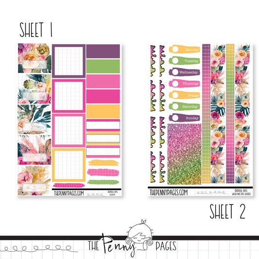 Tropical Days - Pentrix weekly kit