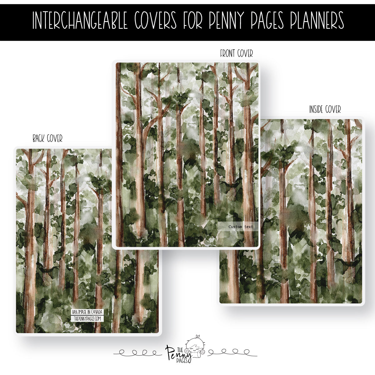 Watercolor Trees - A LA CARTE cover