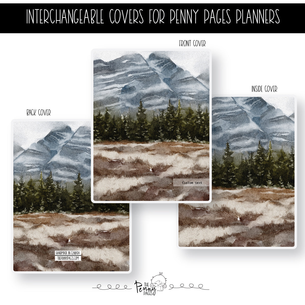 Watercolor Mountain - A LA CARTE cover