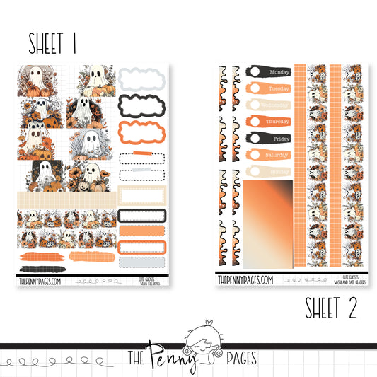 Cute Halloween - Weeks vertical weekly kit