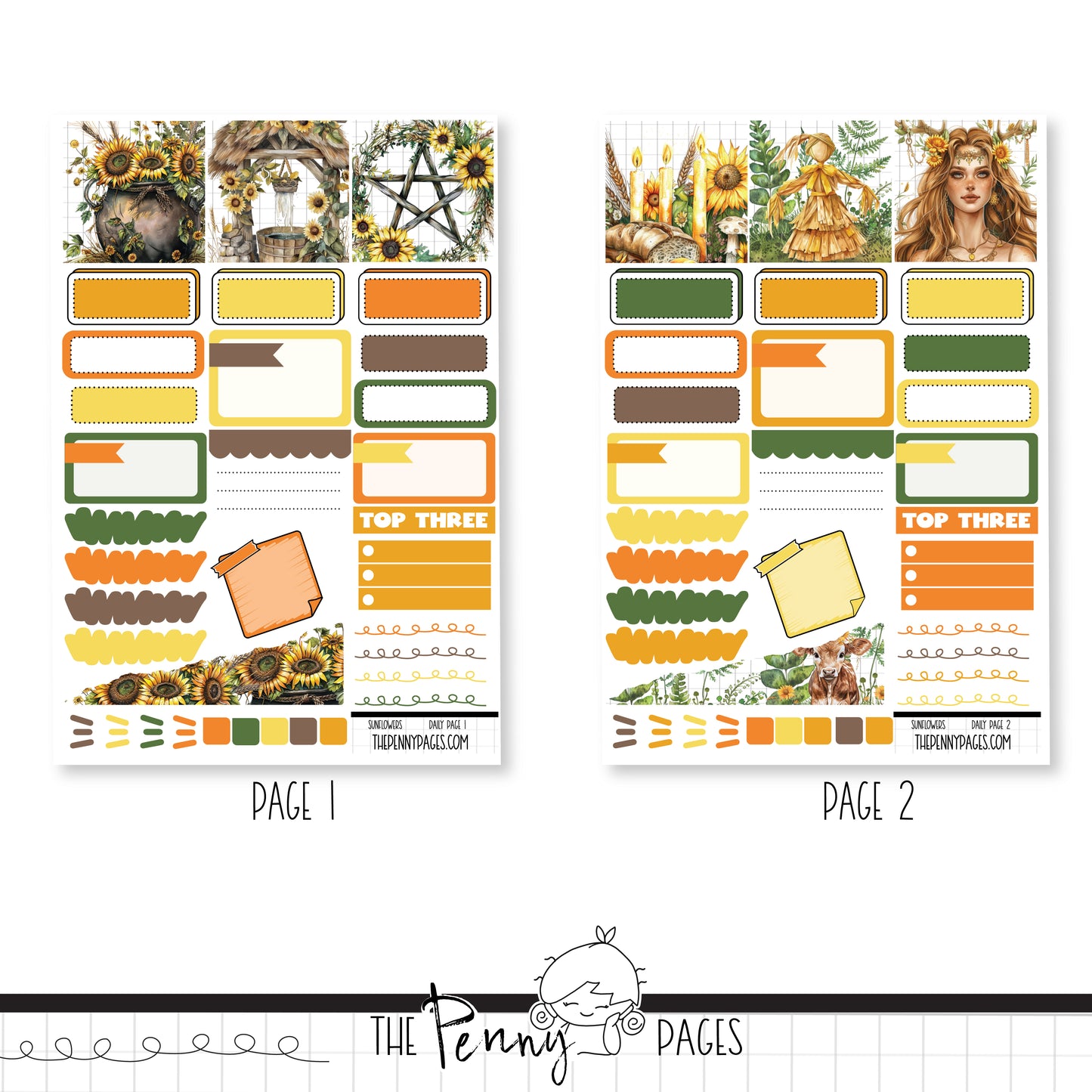 Sunflowers - Daily Pages