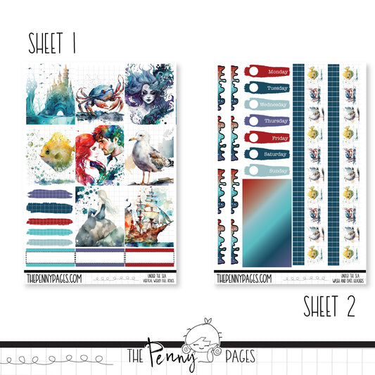 Under the sea - A5 weekly ( 1.3")