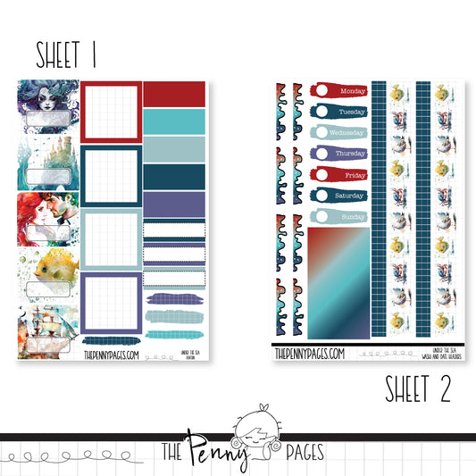 Under the sea - Pentrix weekly kit