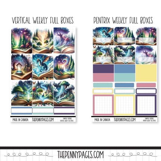 Large Sheets - Fantasy Books