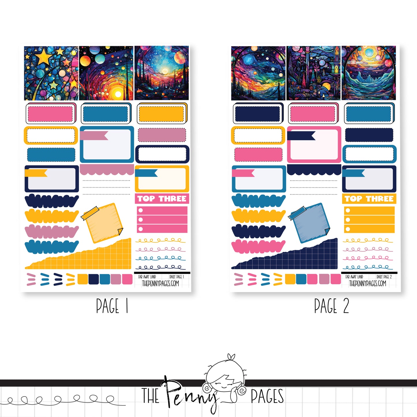 Far Away Land - Daily Pages