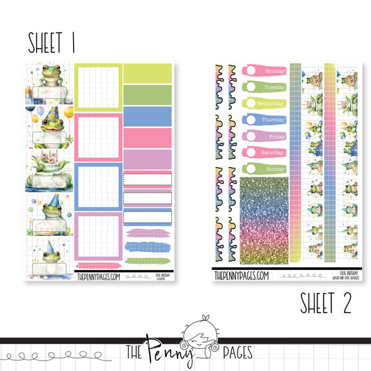 Frog Birthday - Pentrix weekly kit