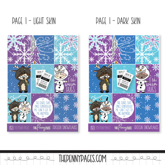 Frozen Snowflakes - 2020 format