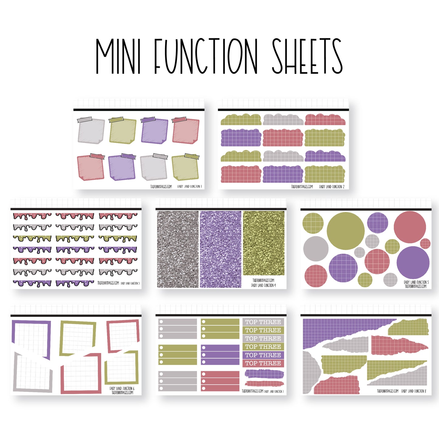 Fairy World - Mini Sheets