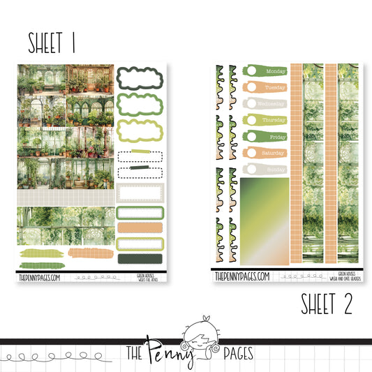 Greenhouses - Weeks vertical weekly kit