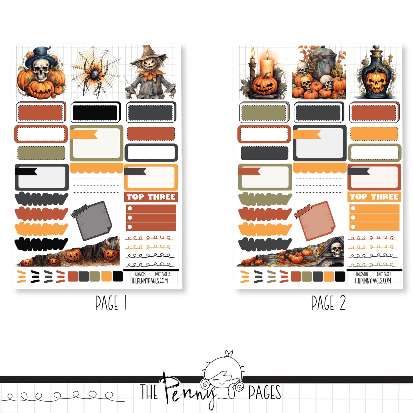 Halloween - Daily Pages