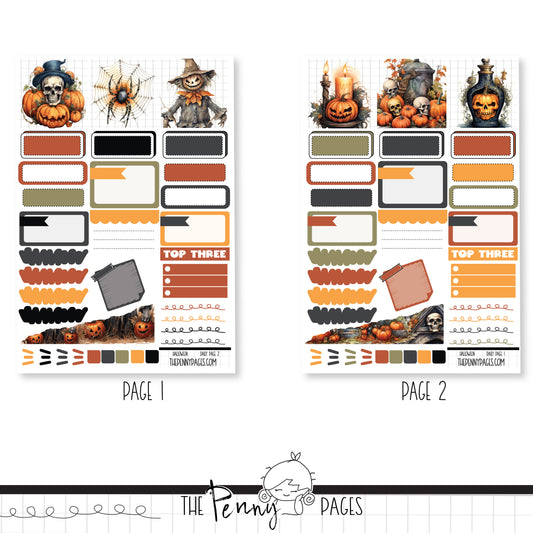 Halloween - Daily Pages