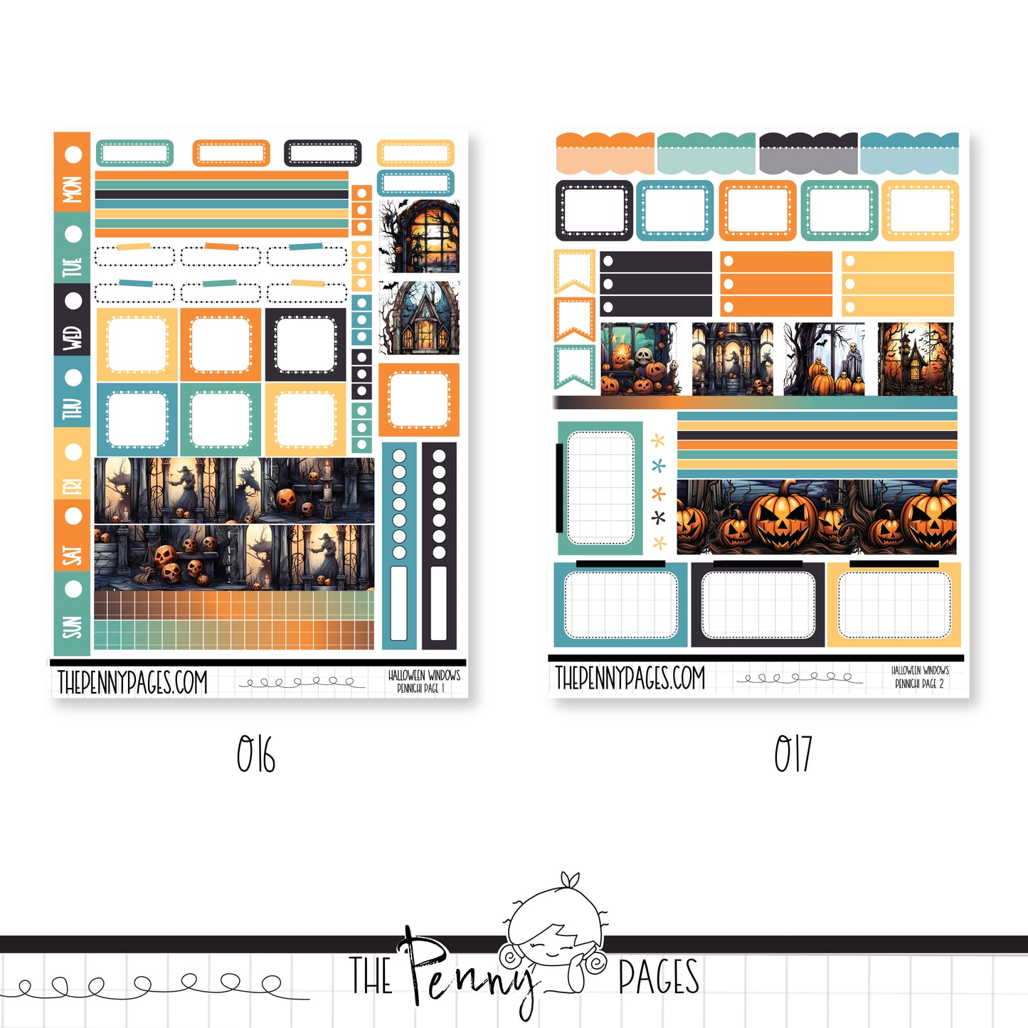 Halloween Windows - Pennichi