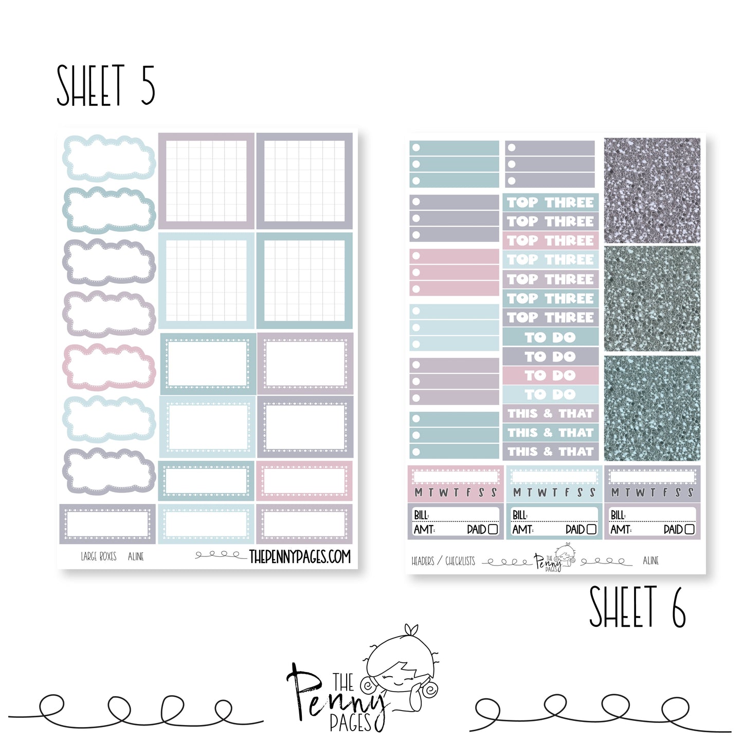 Aline - A5 weekly ( 1.3")