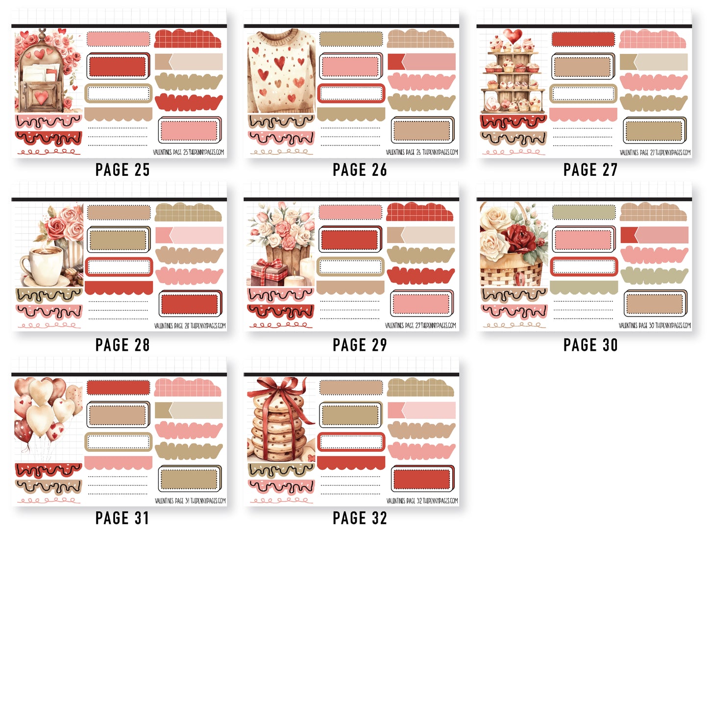 Mini Sheets - Volume 7 - Lovers