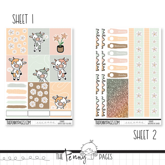 Millie Flowers - A5 weekly ( 1.3")