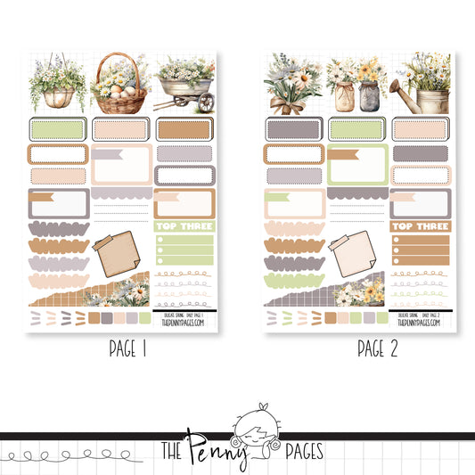 Delicate Spring - Daily Pages