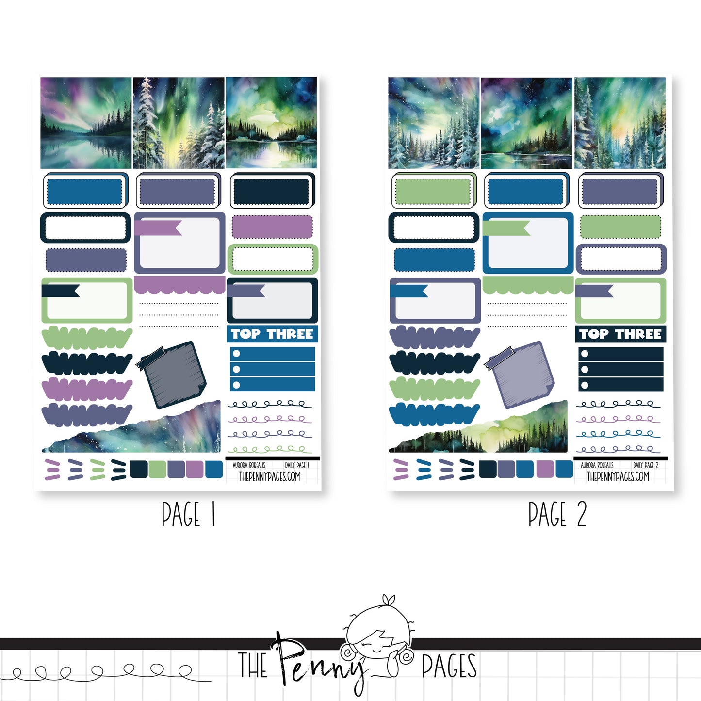 Aurora Borealis - Daily Pages