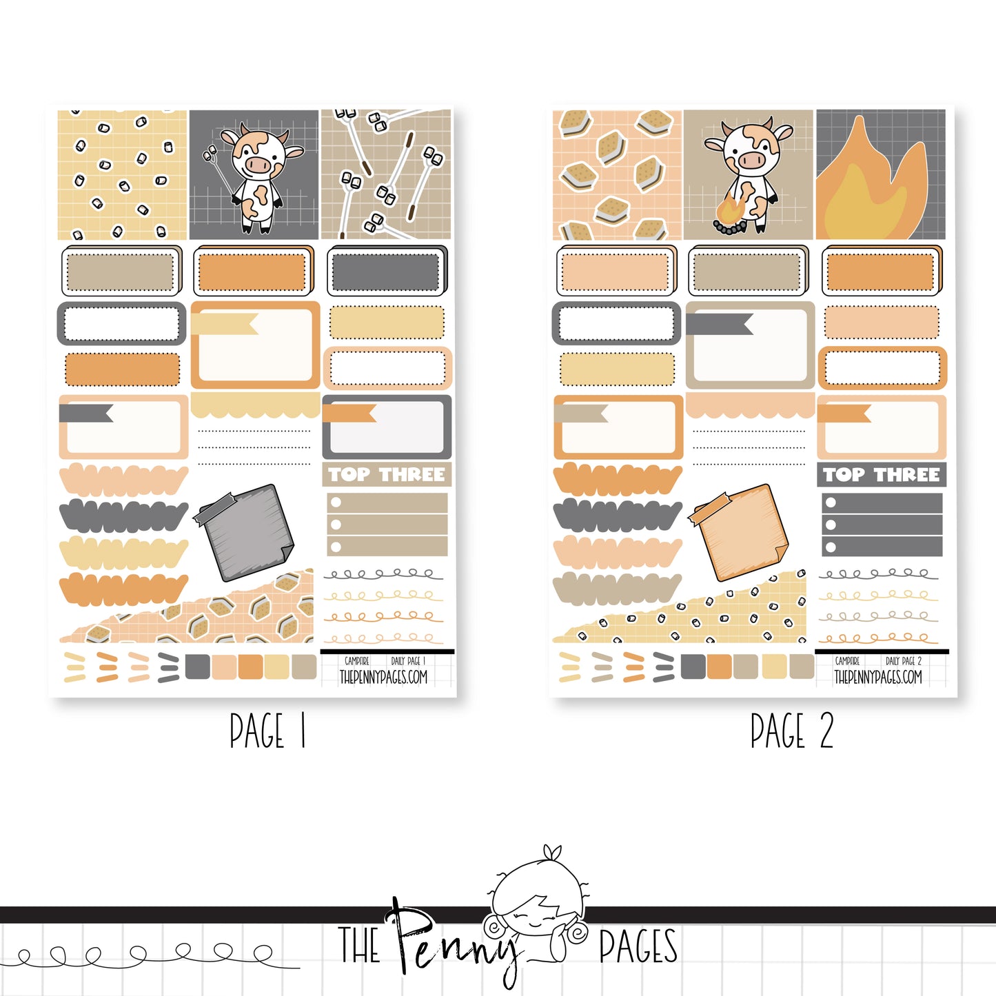 Millie Campfire - Daily Pages