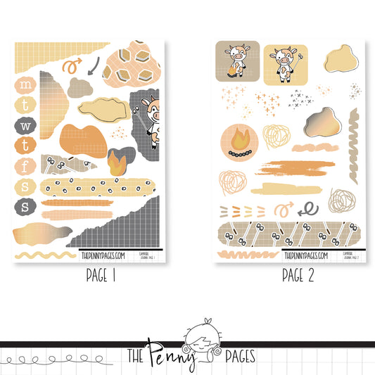 Millie Campfire - Journaling Kit