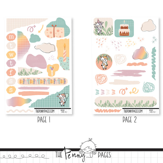 Millie birthday - Journaling Kit