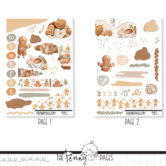 Gingerbread - Journaling Kit