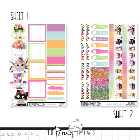 Boo Birthday - Academic weekly kit