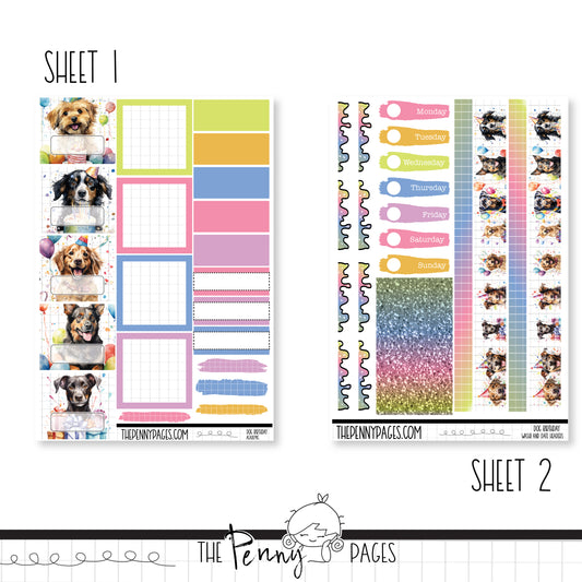 Dog Birthday - Pentrix weekly kit