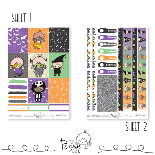 Monster Mash - A5 weekly ( 1.3")